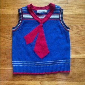For the little Parisian in your life! Deux par Deux vest, size 2T